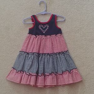 Beautiful patriotic dress. Will bundle.